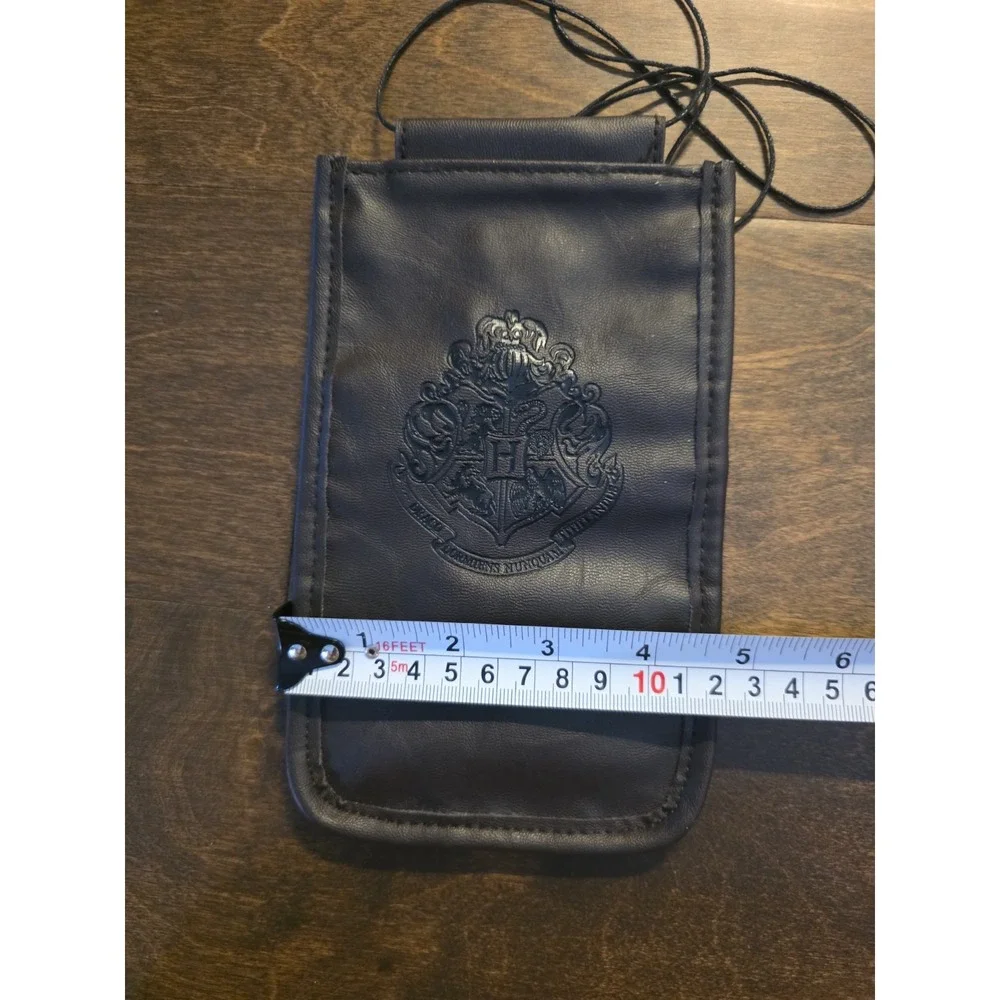 Official Limited Hogwarts Dark Brown Money Bag/Pouch Passport Holder